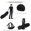 TOMSHOO Smooth Rolling Golf Travel Bag Cover Case Carrier with Wheels