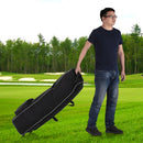 TOMSHOO Smooth Rolling Golf Travel Bag Cover Case Carrier with Wheels