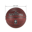 Official Size 7 Basketball Indoor Outdoor PU Leather Durable Basketball Ball Match Training Game Ball Equipment