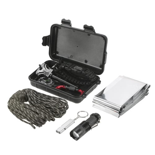 TOMSHOO 11 in 1 Outdoor Survival Kit