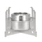 TOMSHOO Mini Alcohol Stove Tray Spirit Burner Stove Portable Mini Ultralight Outdoor Camping Stove Furnace with Cross Stand Rack