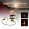 TOMSHOO Backpacking Canister Stove Burners Camping Outdoor Cooking Foldable Hiking Supply Butane Canister Compatible