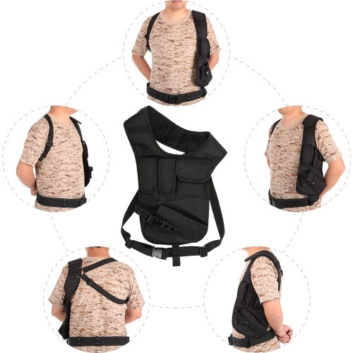 Underarm Shoulder Armpit Bag Phone Pouch Burglarproof Anti-Theft Bag Security Holster Strap Messenger Bags