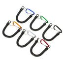 6PCS Fishing Coiled Lanyards Boating Fishing Ropes Tackle Fish Tools