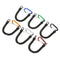 6PCS Fishing Coiled Lanyards Boating Fishing Ropes Tackle Fish Tools