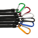 6PCS Fishing Coiled Lanyards Boating Fishing Ropes Tackle Fish Tools