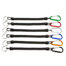 6PCS Fishing Coiled Lanyards Boating Fishing Ropes Tackle Fish Tools