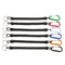 6PCS Fishing Coiled Lanyards Boating Fishing Ropes Tackle Fish Tools