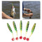 Lixada 5PCS Soft Bait Fish Fishing Lure Silicone Bass Bait Swim Baits Plastic Lure Artificial Lures