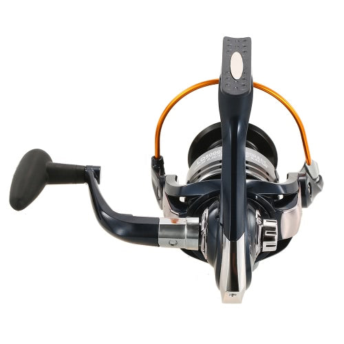 12+1BB Ball Bearings Fishing Reel 5.2:1 Spinning Fishing Reel Metal Spool Fishing Reel Left/Right Interchangeable Handle Fishing Reels