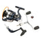 12+1BB Ball Bearings Fishing Reel 5.2:1 Spinning Fishing Reel Metal Spool Fishing Reel Left/Right Interchangeable Handle Fishing Reels