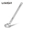 Lixada Titanium Long Handle Spoon with Polished Bowl Outdoor Portable Dinner Spoon Cutlery Camping Backpacking Picnic