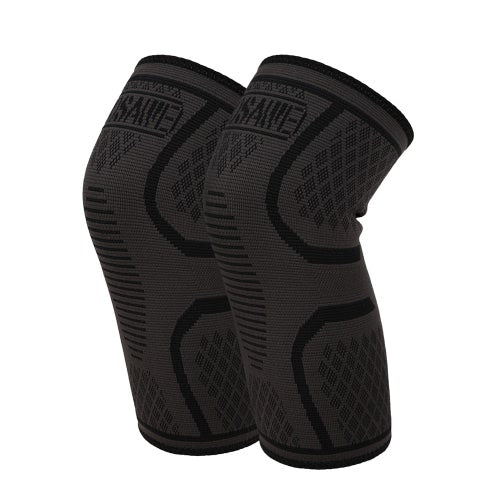 WOSAWE 1pc Elastic Compression Knee Brace Cycling Running Hiking Outdoor Sports Fitness Knee Sleeve Pad Support Guard