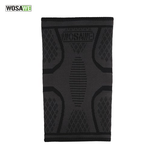 WOSAWE 1pc Elastic Compression Knee Brace Cycling Running Hiking Outdoor Sports Fitness Knee Sleeve Pad Support Guard