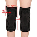 WOSAWE 1pc Elastic Compression Knee Brace Cycling Running Hiking Outdoor Sports Fitness Knee Sleeve Pad Support Guard