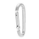 Lixada Pack of 6 Aluminum Carabiner Clip D-ring Locking Carabiner Keychain Hook