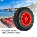 1pc 8" / 10" Puncture-proof Tire Wheel for Kayak Canoe Trolley Cart Replacement Tire