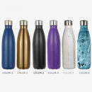 17oz Double Wall Vacuum Insulated Stainless Steel Water Bottle Perfect for Outdoor Sports Camping Hiking Cycling Picnic