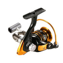 12+1BB Ball Bearings Fishing Reel 5.2:1 Spinning Fishing Reel Metal Spool Fishing Reel Left/Right Interchangeable Handle Fishing Reels