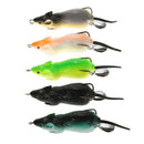 5PCS Mouse Fishing Lure Freshwater Mice Fishing Bait Set Top Water Bait Kit Fishing Tackle Snakehead Bait