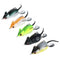 5PCS Mouse Fishing Lure Freshwater Mice Fishing Bait Set Top Water Bait Kit Fishing Tackle Snakehead Bait