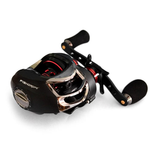 17+1 Ball Bearings Baitcasting Fishing Reel 7.0:1 Bait Casting Reels Left / Right Hand Fishing Reel with One Way Clutch Baitcasting Reel