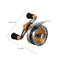 6+1BB Ball Bearings Raft Fishing Reel 4.0:1 Fishing Reel Metal Spool Reel Right/Left Hnad Raft Reel