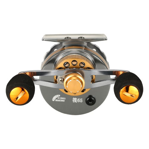 6+1BB Ball Bearings Raft Fishing Reel 4.0:1 Fishing Reel Metal Spool Reel Right/Left Hnad Raft Reel