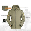 Outdoor Windproof Fleece Warm Shark Skin Soft Shell V4.0 Jacket