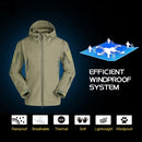 Outdoor Windproof Fleece Warm Shark Skin Soft Shell V4.0 Jacket