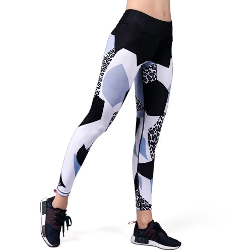 Women's Printed Compression Yoga Pants Active Workout Leggings Stretch Tights