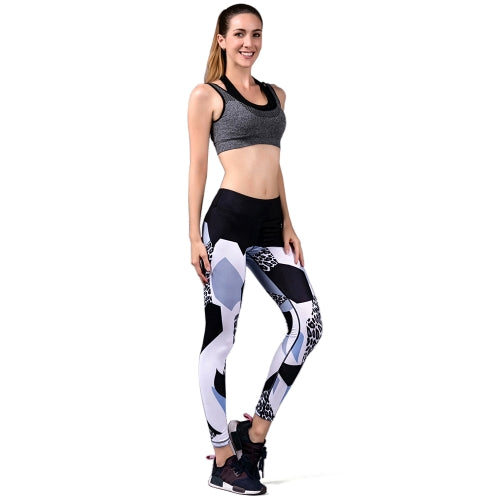 Women's Printed Compression Yoga Pants Active Workout Leggings Stretch Tights