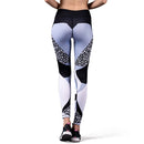 Women's Printed Compression Yoga Pants Active Workout Leggings Stretch Tights