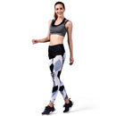 Women's Printed Compression Yoga Pants Active Workout Leggings Stretch Tights