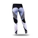 Women's Printed Compression Yoga Pants Active Workout Leggings Stretch Tights