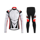 Lixada Men's Winter Thermal Fleece Cycling Clothing Set