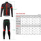 Lixada Men's Winter Thermal Fleece Cycling Clothing Set