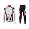 Lixada Men's Winter Thermal Fleece Cycling Clothing Set