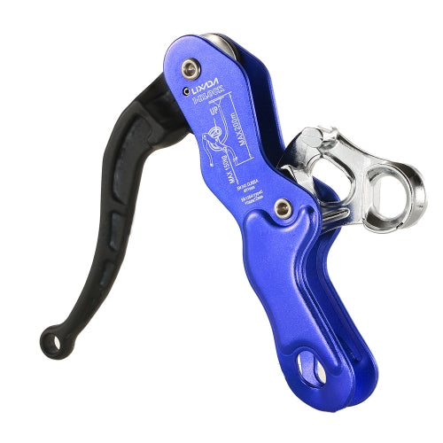 Lixida Outdoor Stop Descender Self-braking Self Locking Descender Carving Rock Climbing Caving Rescue Rappel Protect Tool