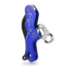 Lixida Outdoor Stop Descender Self-braking Self Locking Descender Carving Rock Climbing Caving Rescue Rappel Protect Tool