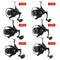 11+1BB Ball Bearings Spinning Fishing Reel Left/Right Interchangeable Collapsible Handle Fishing Reel Metal Spool Fishing Reel