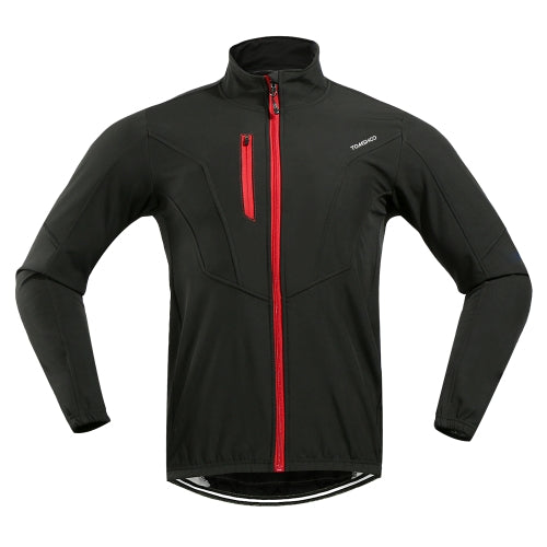 TOMSHOO Men's Winter Thermal Fleece Cycling Jacket