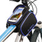 Bike Top Tube Phone Bag Bicycle Cycling Front Frame Bag Mobile Phone Holder Pouch Bike Phone Attachment Mount