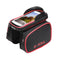 Bike Top Tube Phone Bag Bicycle Cycling Front Frame Bag Mobile Phone Holder Pouch Bike Phone Attachment Mount