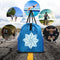 22L Foldable Drawstring Backpack Bag Outdoor Sports Gym Sack Pack Travel Storage Bag Beach Bag