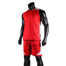 Basketball Shirt Uniforms Set Sleeveless Sports Clothing Breathable Ball Jersey Basketball Sweat T-Shirt for Men