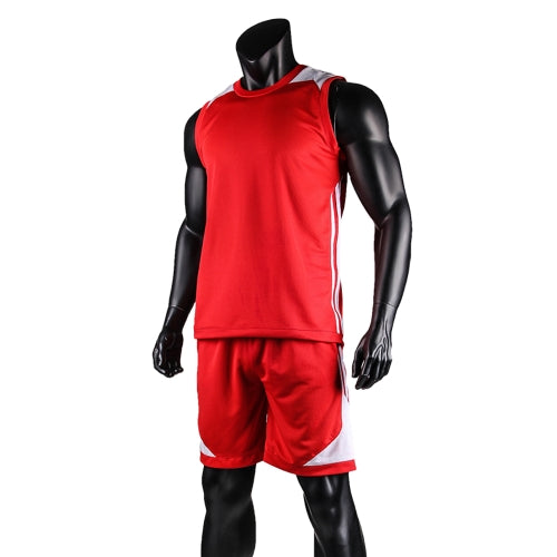 Basketball Shirt Uniforms Set Sleeveless Sports Clothing Breathable Ball Jersey Basketball Sweat T-Shirt for Men