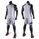 Basketball Shirt Uniforms Set Sleeveless Sports Clothing Breathable Ball Jersey Basketball Sweat T-Shirt for Men