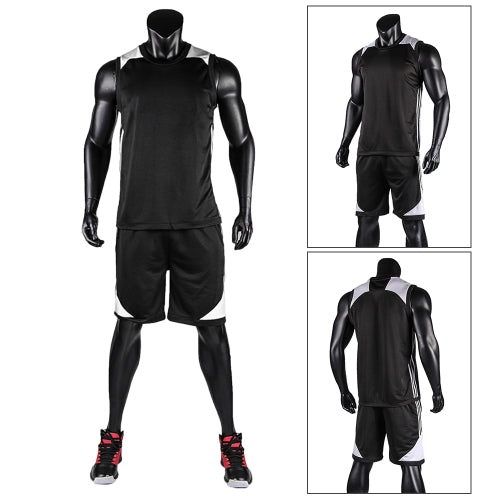 Basketball Shirt Uniforms Set Sleeveless Sports Clothing Breathable Ball Jersey Basketball Sweat T-Shirt for Men