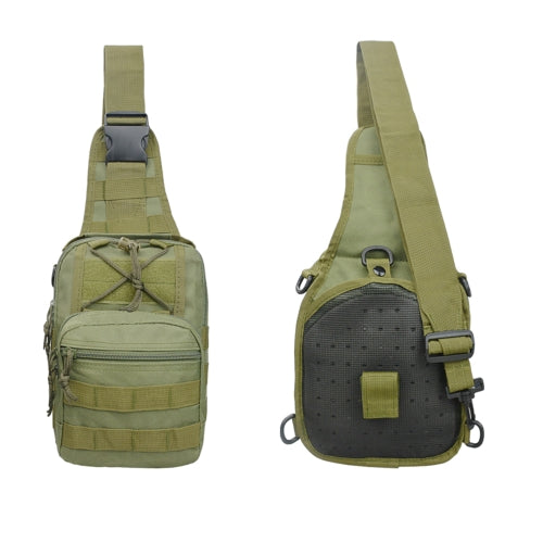 Outdoor Sports Cycling Bag Waterproof Chest Waist Strap Bag Camouflage Tactics Shoulder Pouch Backpack